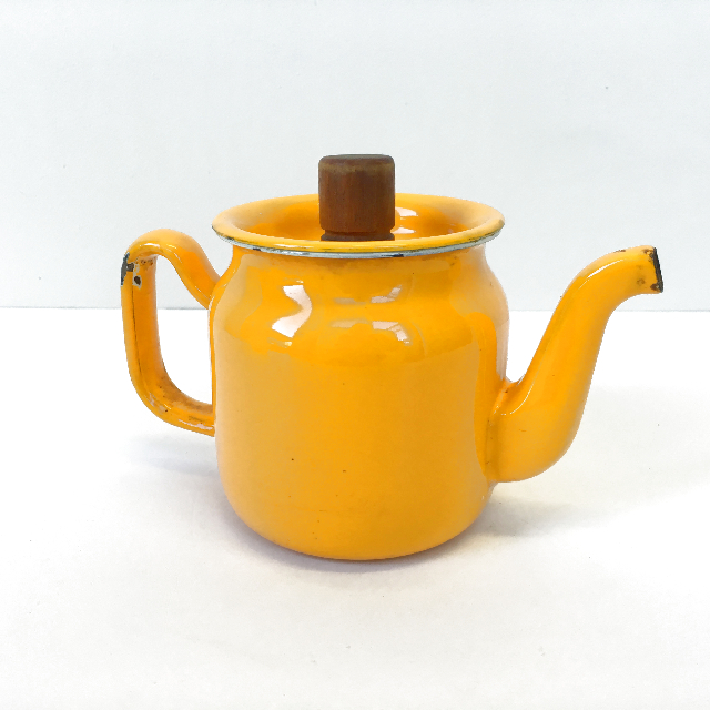 TEAPOT, Enamel - Golden Yellow 